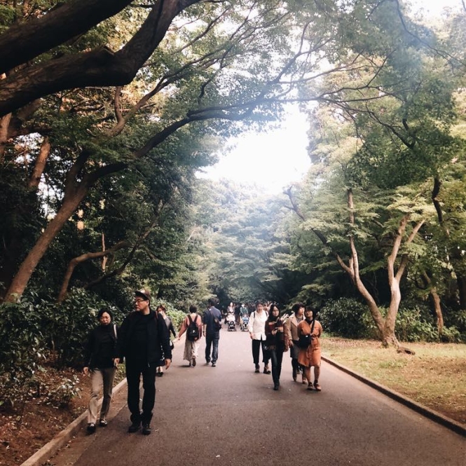 Yoyogi Park in Tokyo